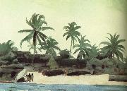 Winslow Homer Black Lodge oil on canvas